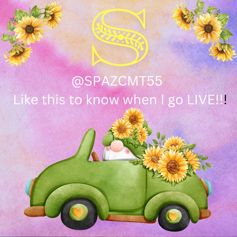 @SPAZCMT55 Like this to know when I go LIVE!!!